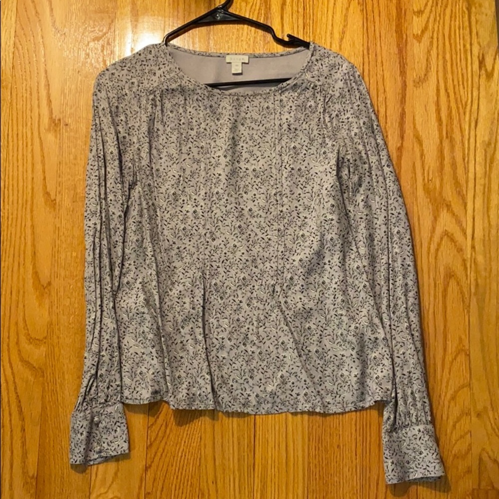 Hinge XS Long Sleeve Blouse